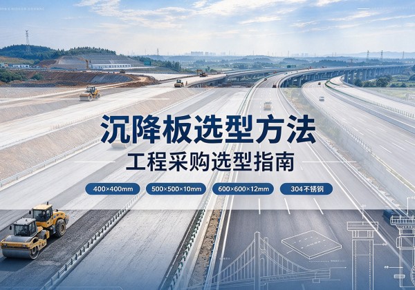 香格里拉沉降板选择方法